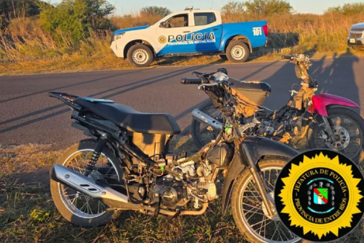 Picadas de motos: secuestraron rodados robados y demoraron a cuatro jóvenes