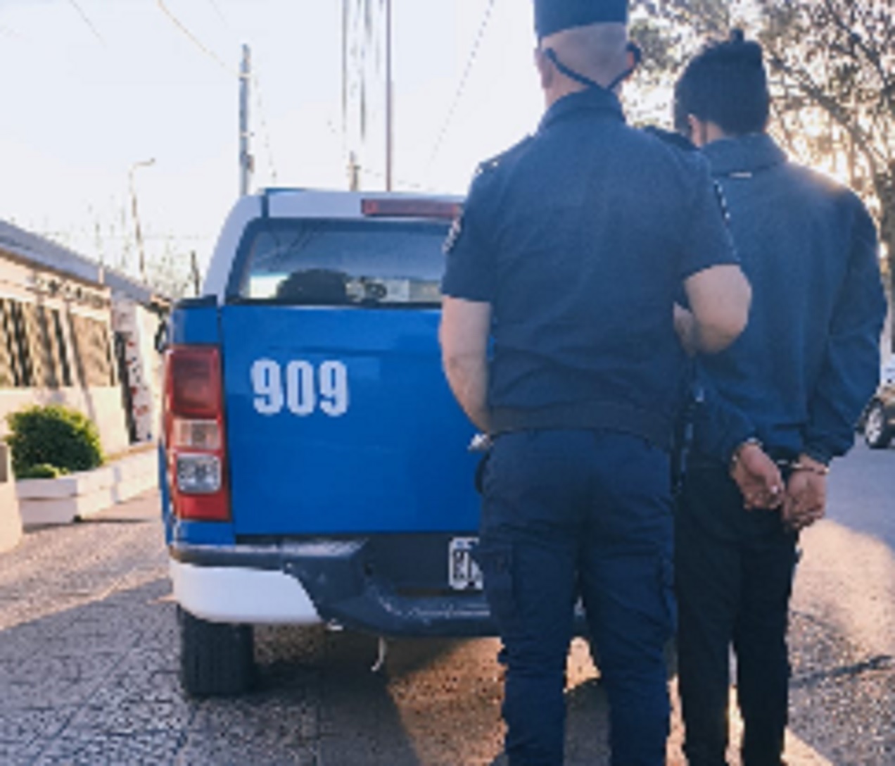 Detenido por robar prendas de vestir y alimentos en una vivienda