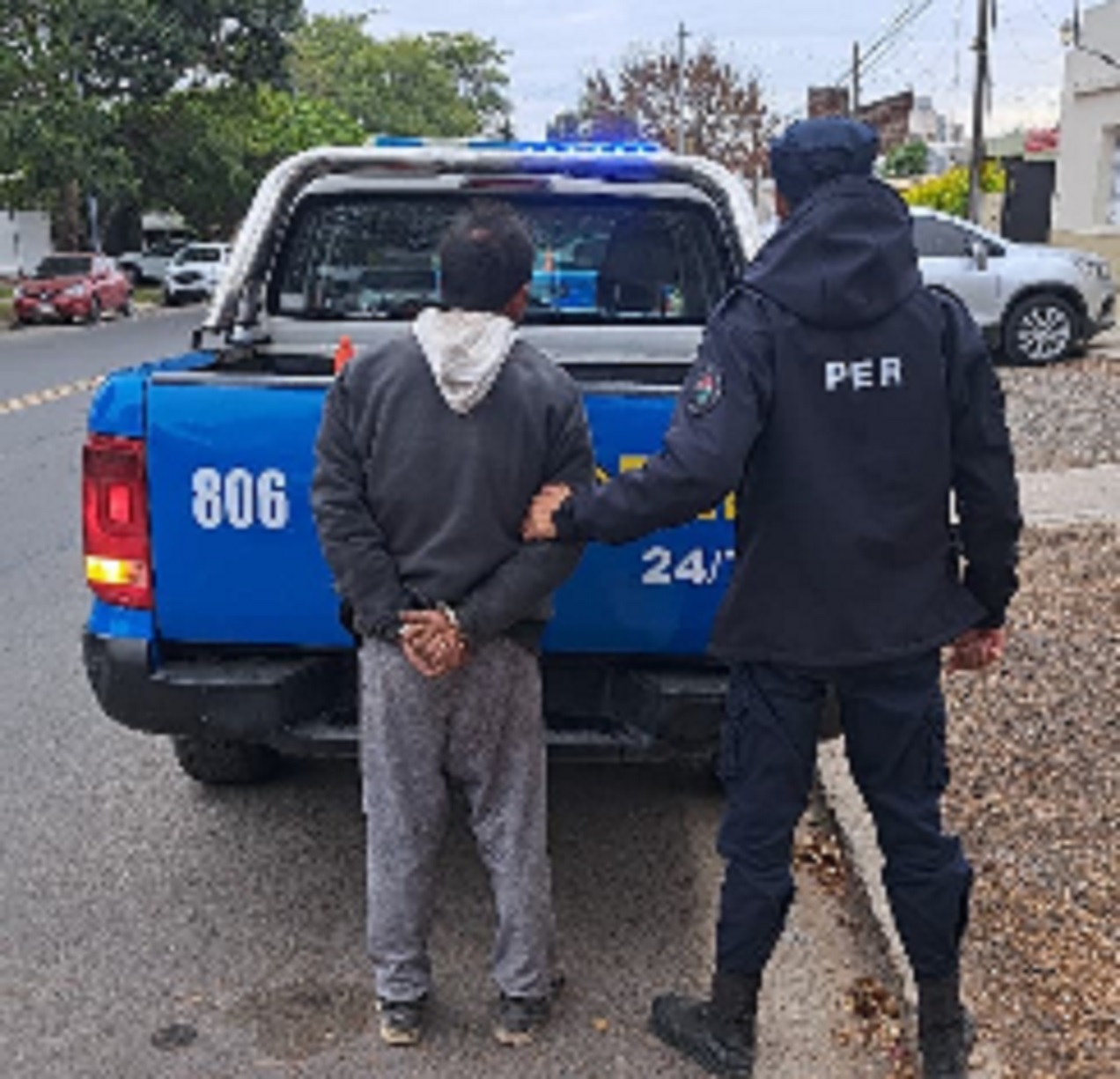 Detuvieron a hombre en el interior de una vivienda