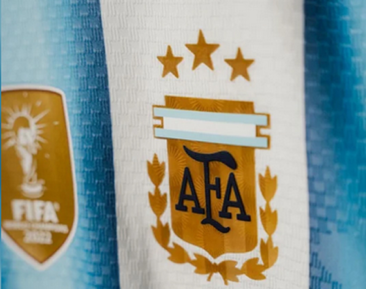 Se confirmaron las camisetas que utilizará la Selección argentina en la fase de grupos