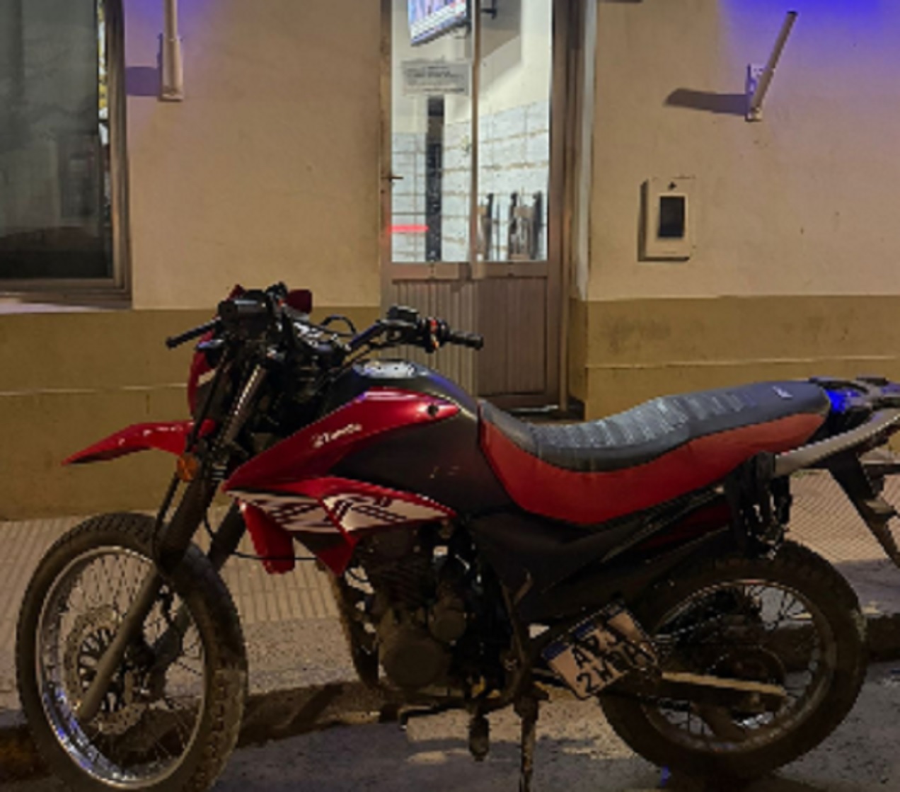 Recuperaron moto que había sido robada días atrás