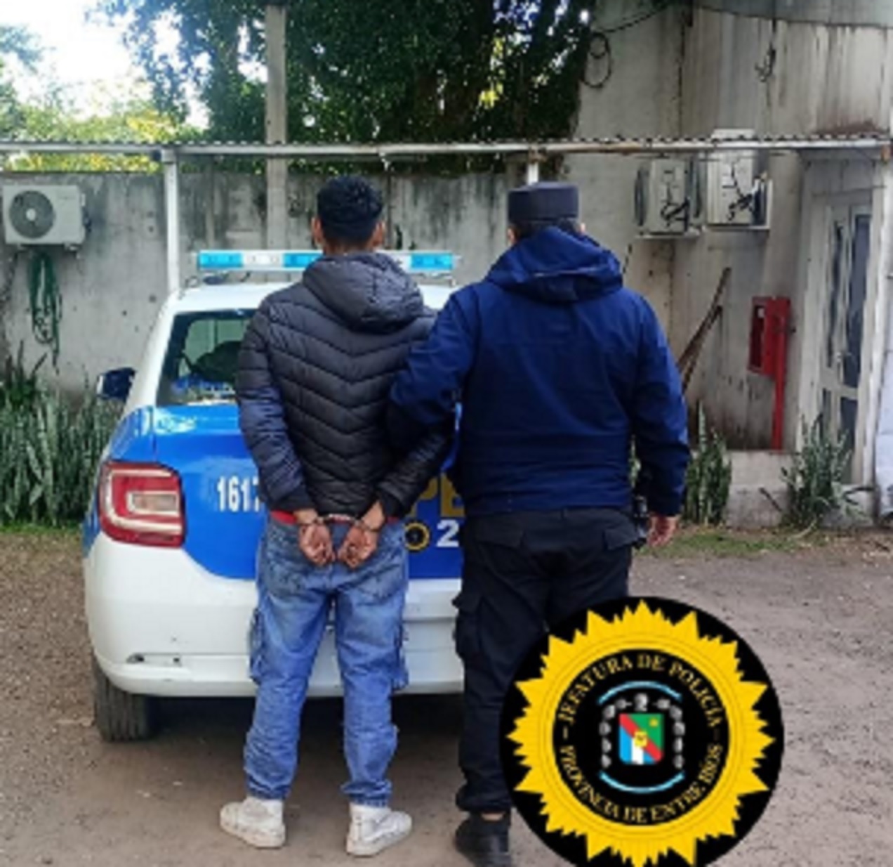 Amenazó a vecinos con un arma de fuego y fue detenido