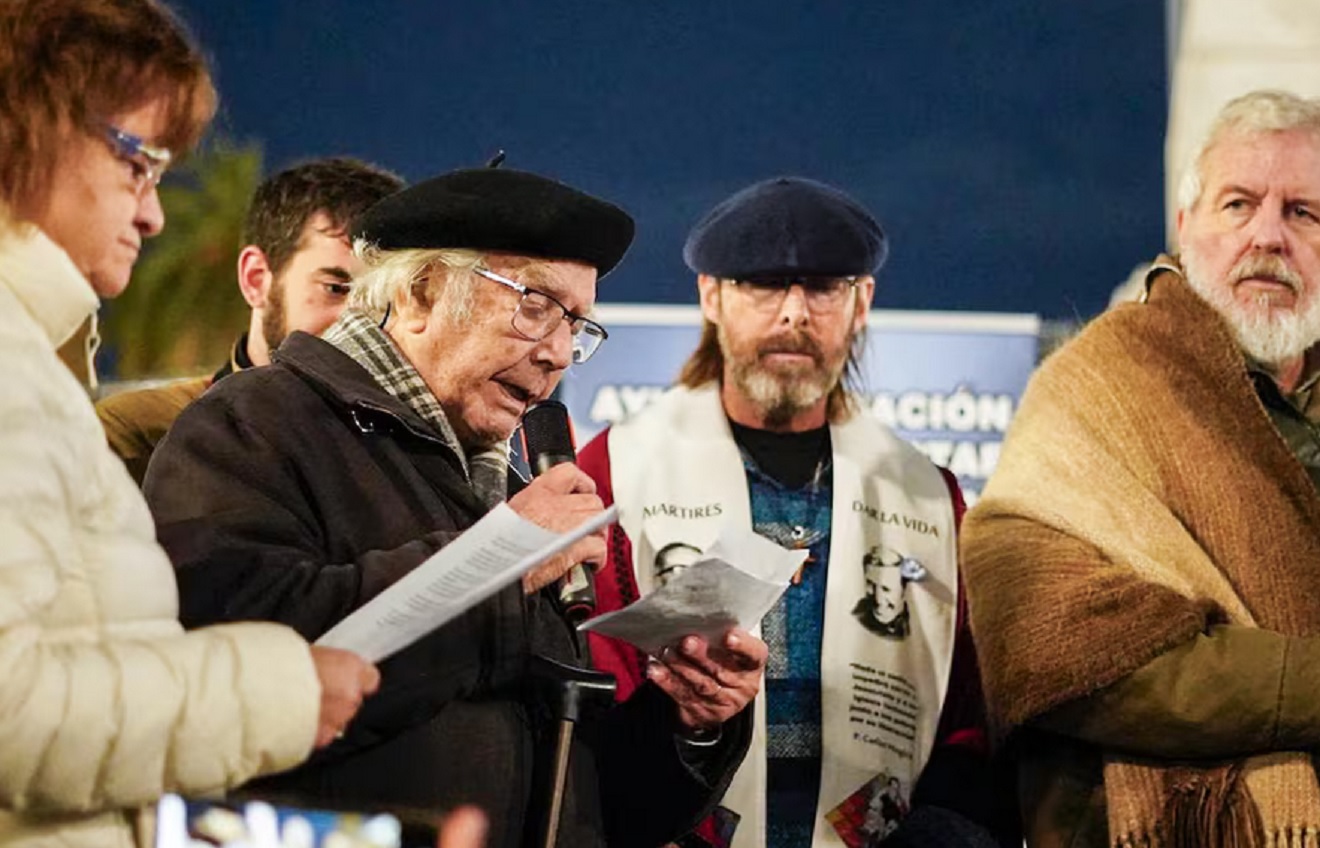 Pérez Esquivel comenzó un ayuno contra el hambre del pueblo que genera Milei