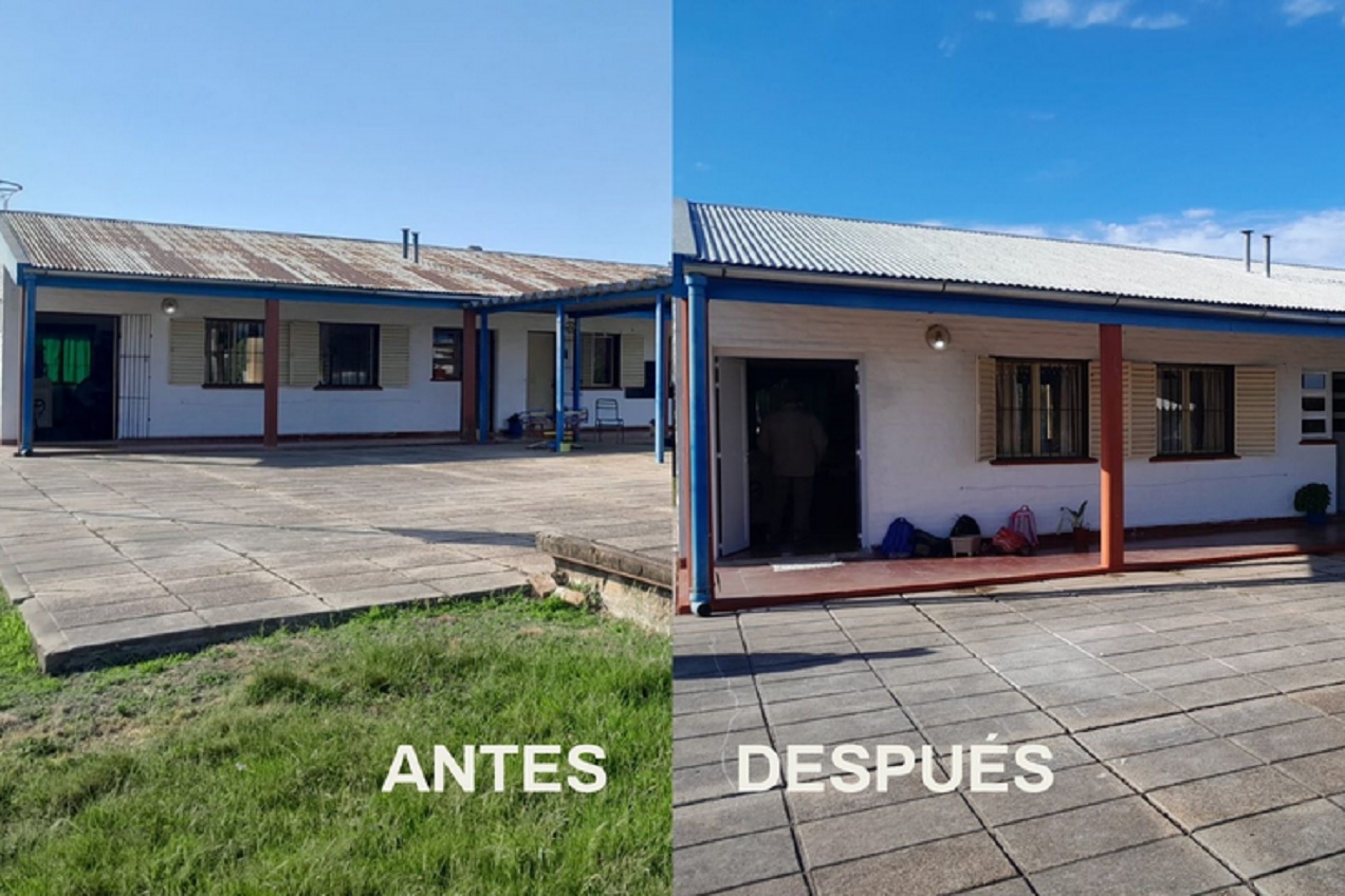 Se invirtieron más de 30 millones de pesos en mejoras edilicias y sanitarias en una escuela rural de Federal