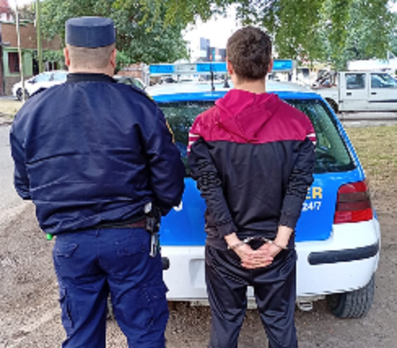 Violó prisión domiciliaria y fue detenido cuando se hizo presente en el lugar