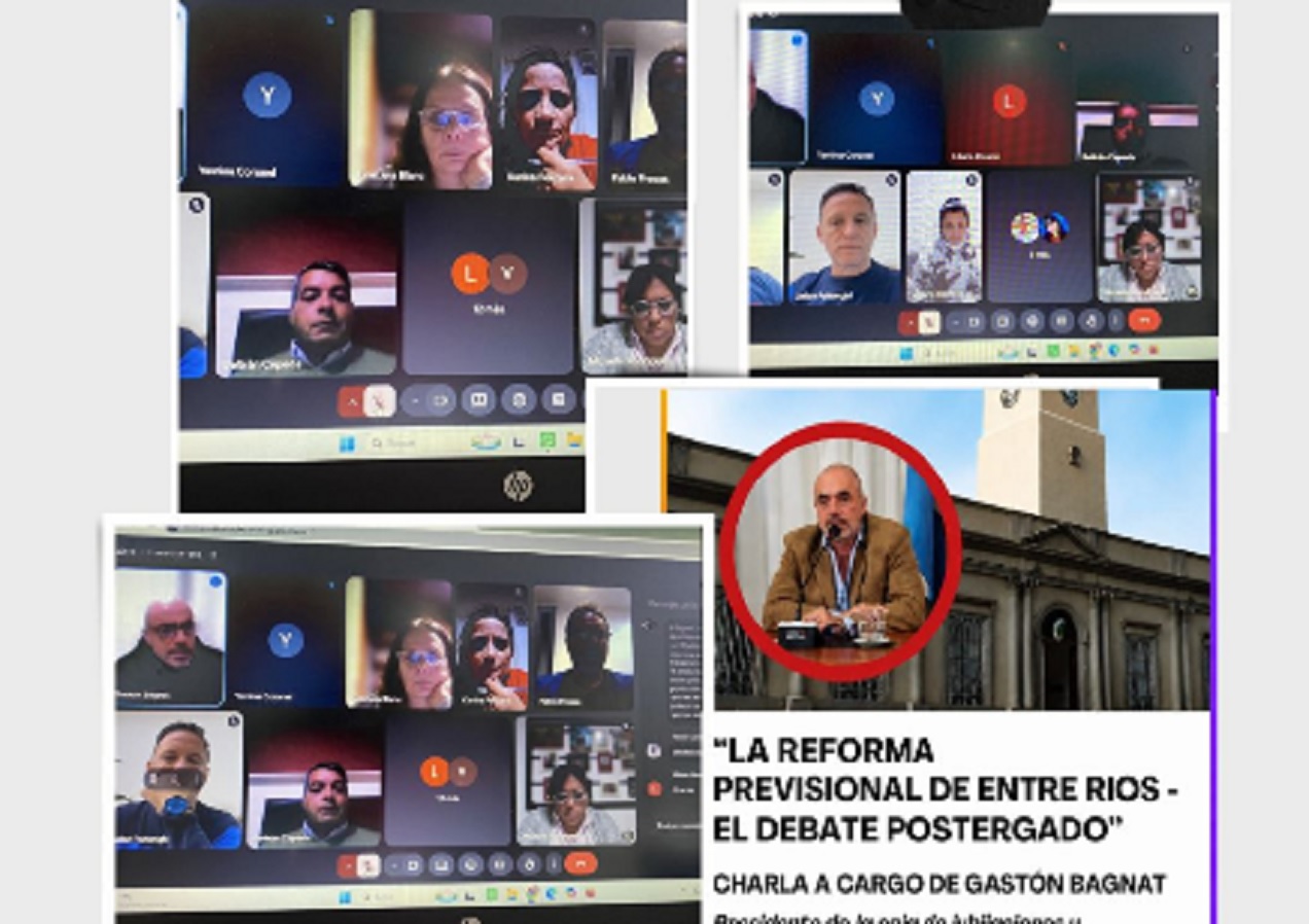 Charla con el Presidente de la Caja de Jubilaciones y Pensiones de Entre Ríos
