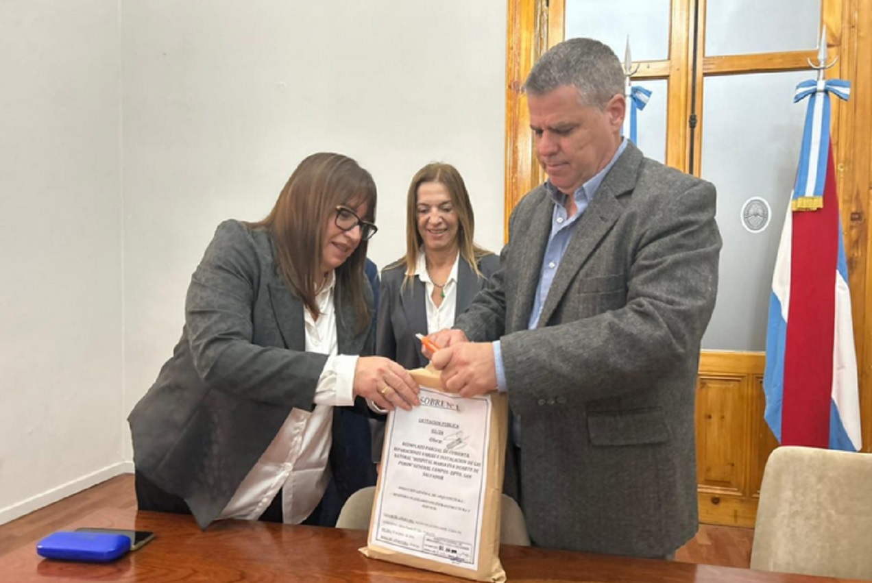 Cinco oferentes se presentaron para realizar obras en el hospital de General Campos