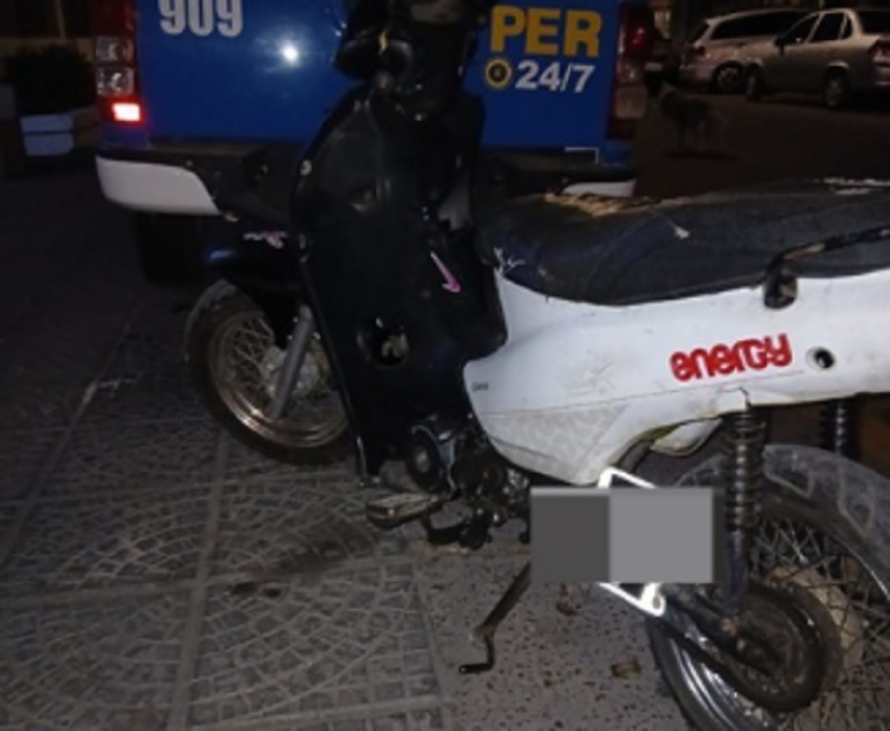 Secuestraron moto que registraba pedido por robo