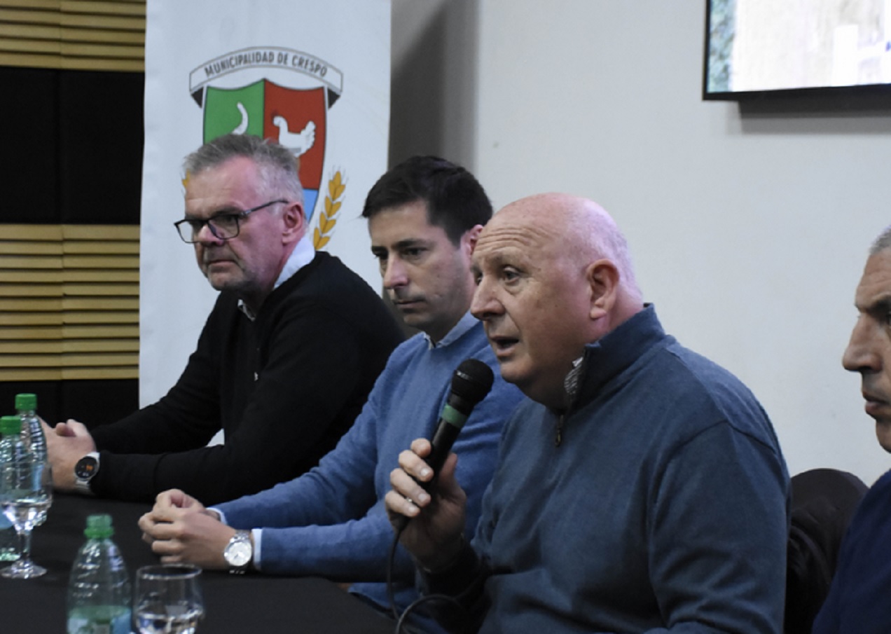 El gobierno provincial acompaña una inversión estratégica de biogás en Crespo