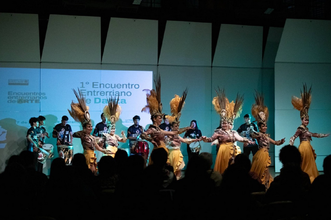 Más de 2.000 personas disfrutaron el primer Encuentro Entrerriano de Danza