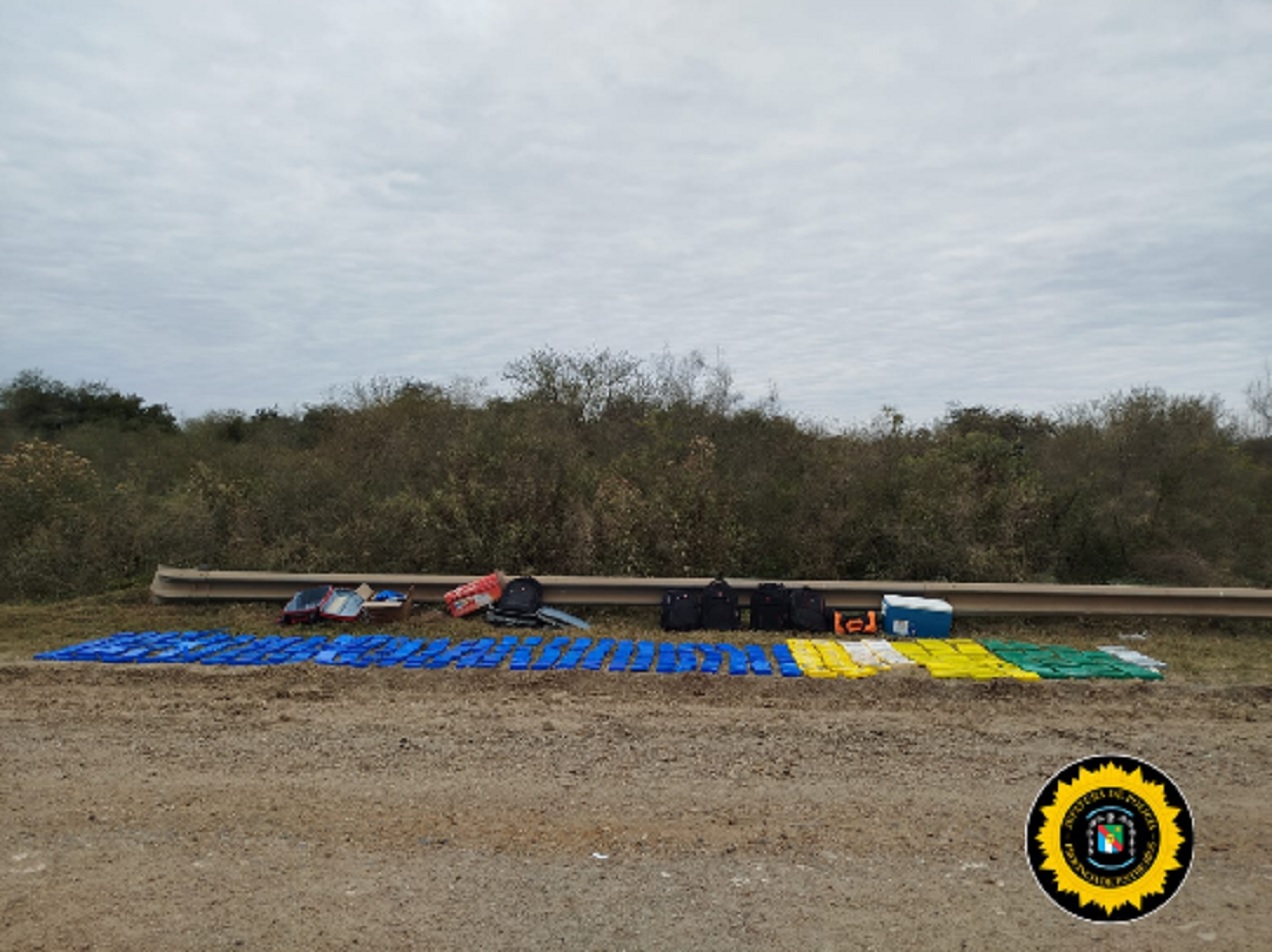 Golpe al narcotráfico: secuestran más de 260 kilos de cocaína y desarticulan una organización criminal