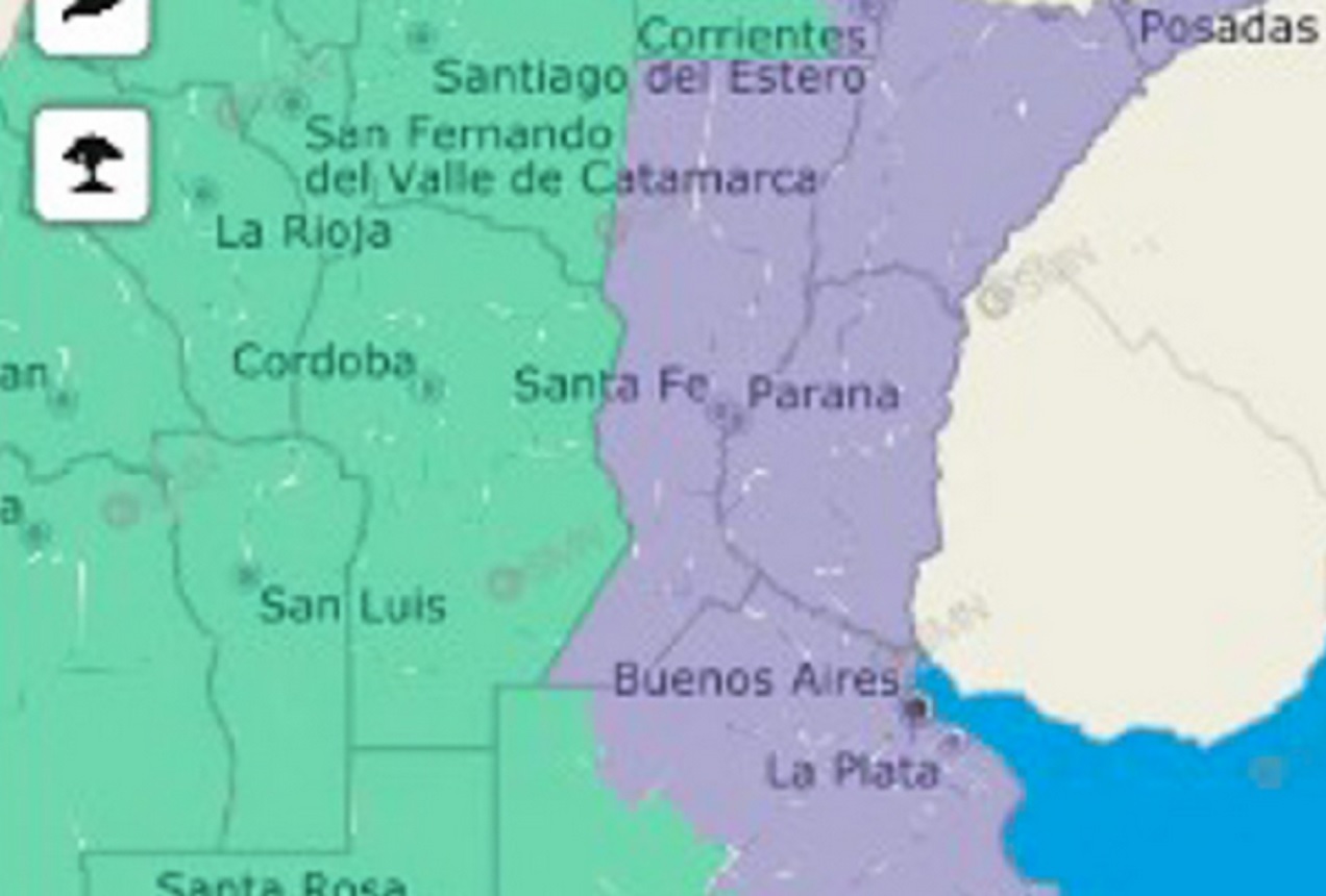 Advierten sobre la presencia de bancos de niebla en toda la provincia este martes