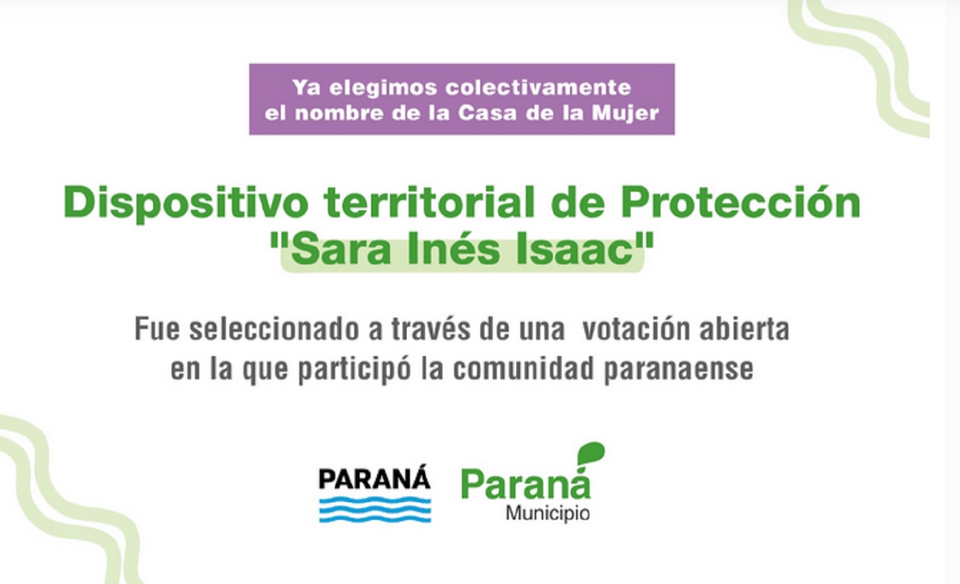 El nuevo Dispositivo Territorial de Protección llevará el nombre de Sara Inés Isaac