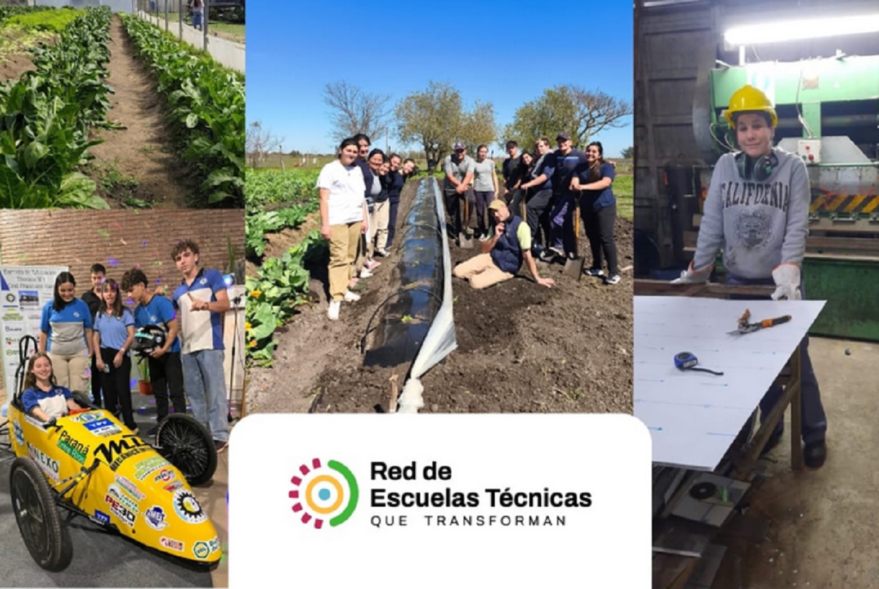 Más de 130 directivos y docentes participarán de la primera jornada de Red de Escuelas Técnicas que Transforman