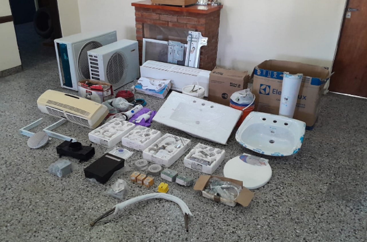 Recuperaron elementos que habían sido robados en una vivienda