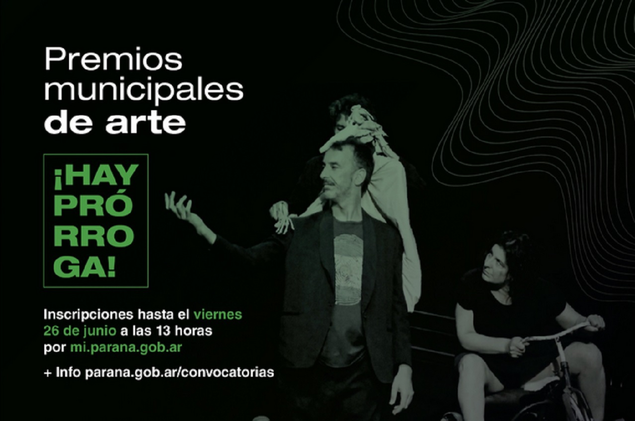 Extienden la inscripción a los Premios Municipales de Arte 2026