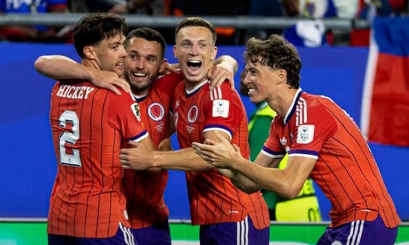 Escocia derrotó 1 a 0 a Haití