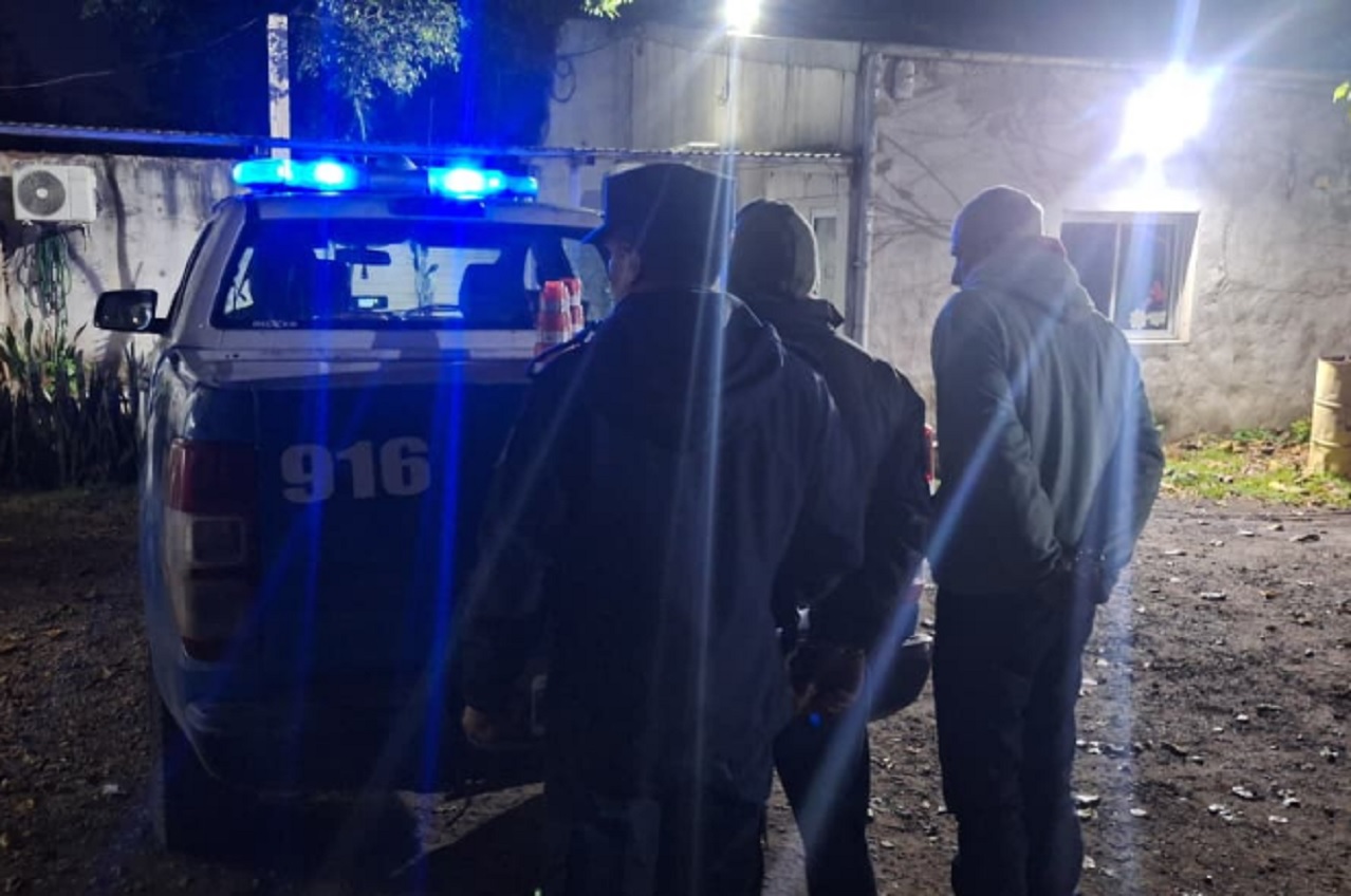 Intentaron robar en una obra en construcción y fueron detenidos