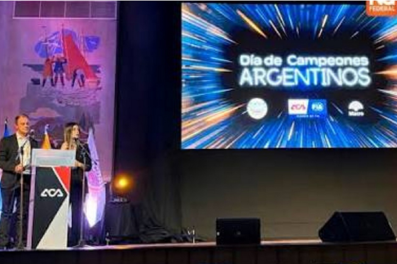 Entre Ríos acompañó el reconocimiento a los campeones del automovilismo argentino