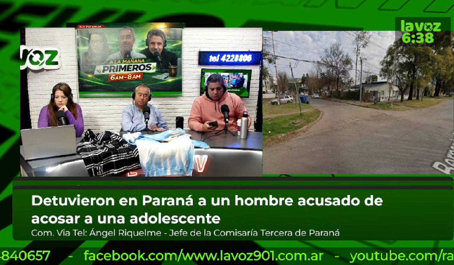 Riquelme confirmó que una adolescente de 14 años sufrió acoso callejero