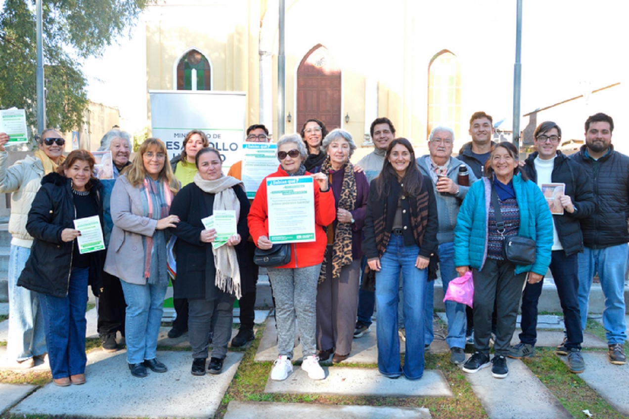 En La Paz realizaron acciones de sensibilización por el buen trato a las personas mayores