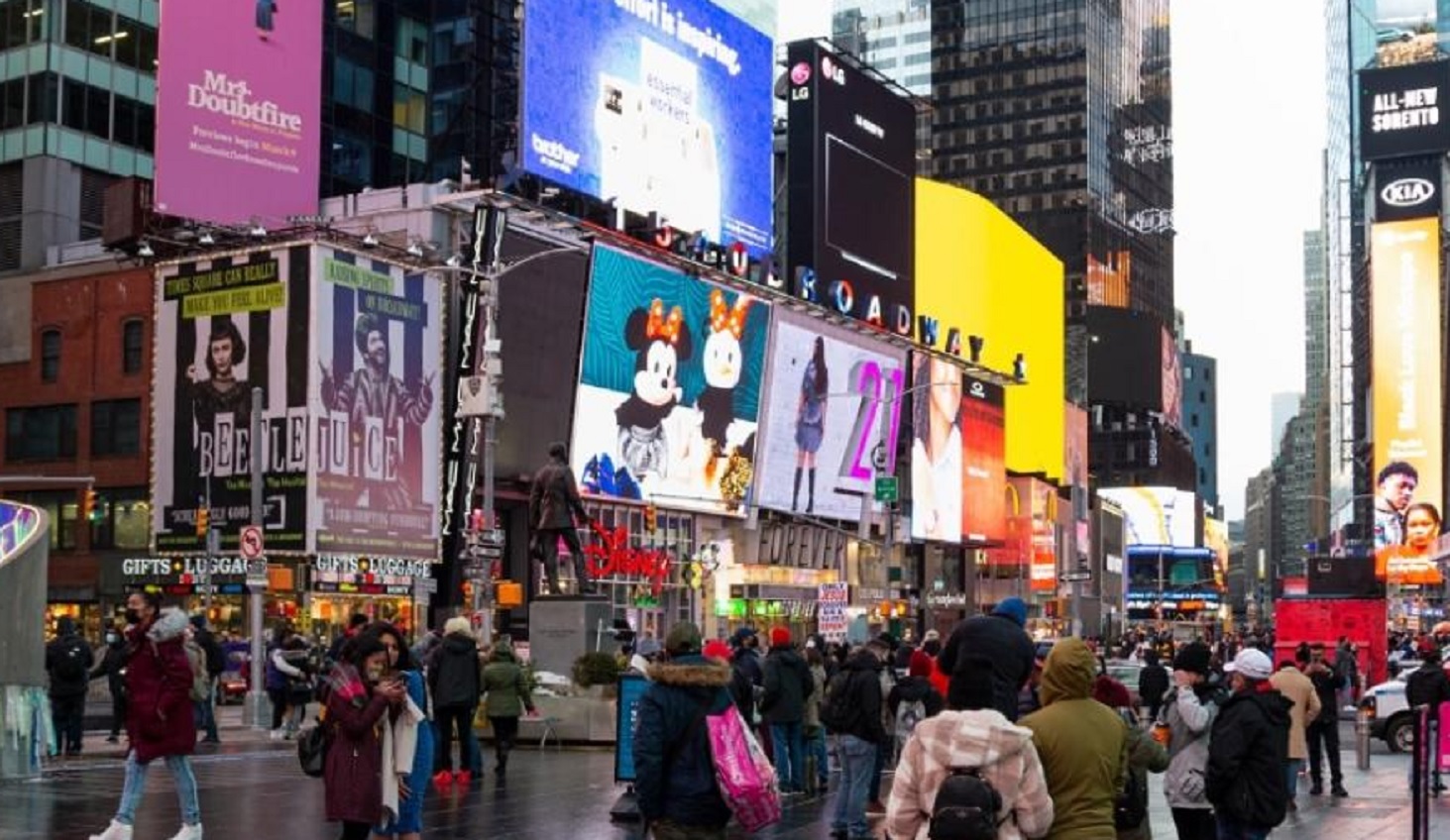 Tiroteo en Times Square: un hombre abrió fuego en pleno centro de Nueva York y desató el caos