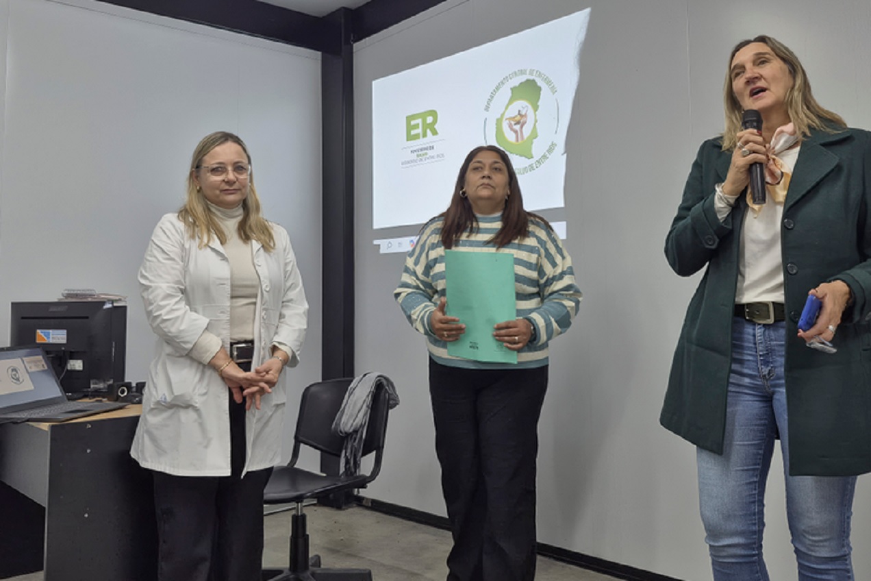 Viale fue sede de una jornada de capacitación sobre salud mental y consumos problemáticos