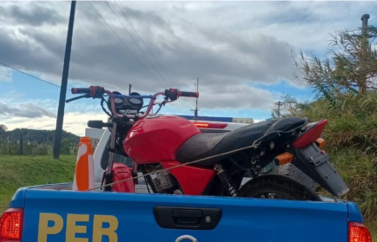Recuperaron moto que había sido robada días atrás