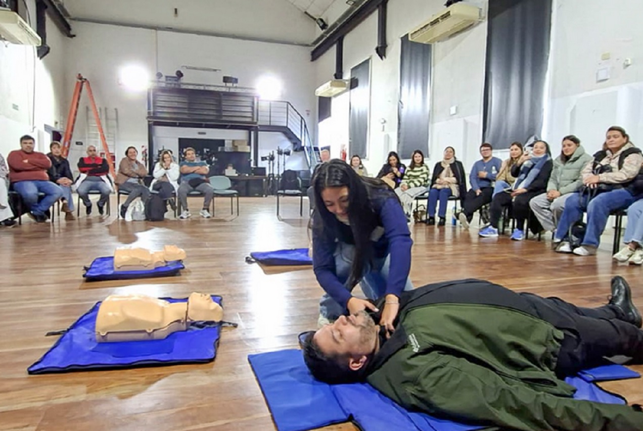 Continúan las capacitaciones para fortalecer la atención de emergencias en el primer nivel de salud