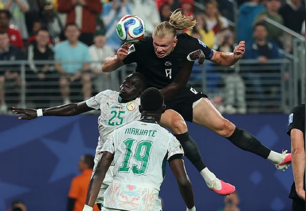 Noruega le ganó a Senegal 3 a 2