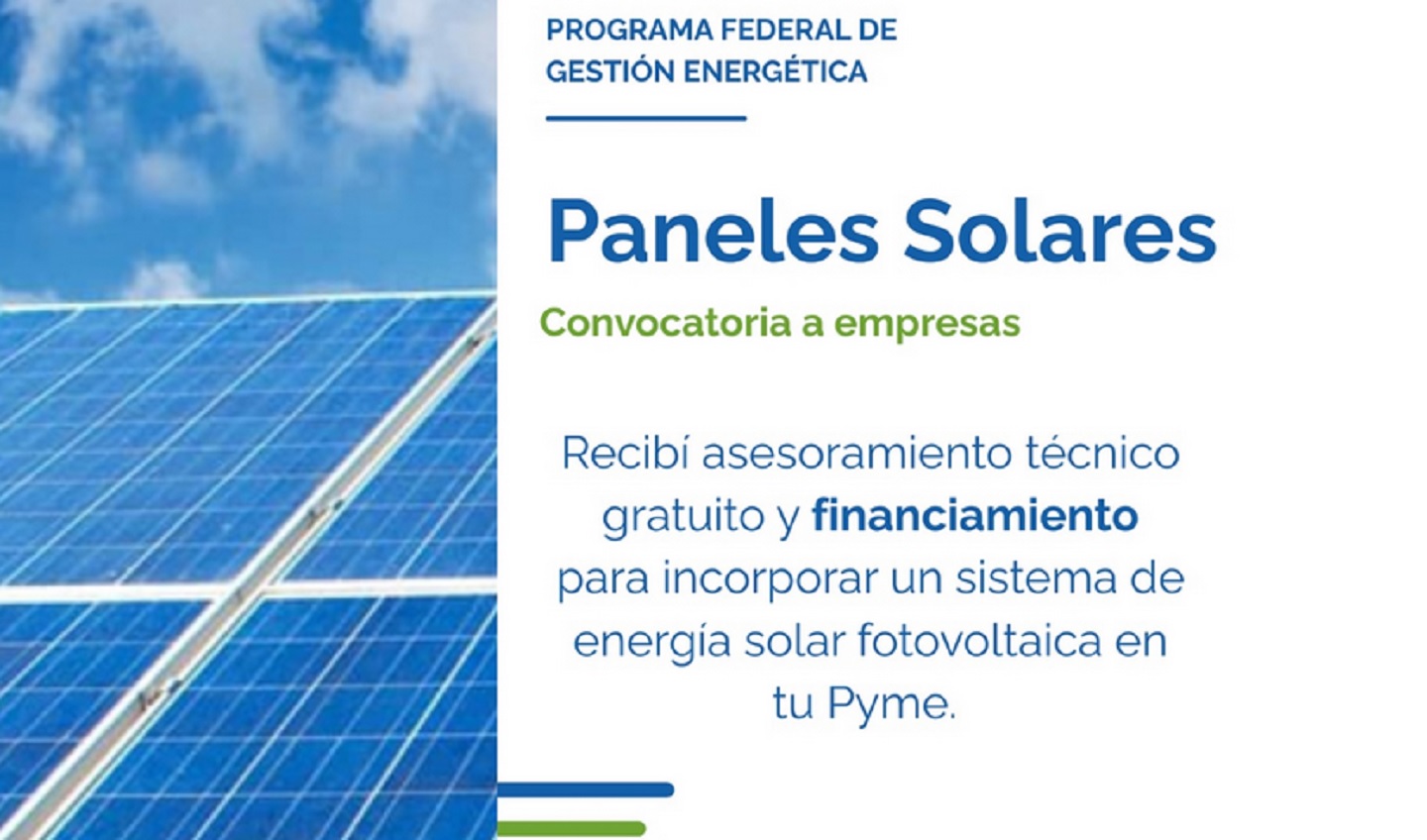 Convocan a participar de un programa federal para la optimización del gasto energético