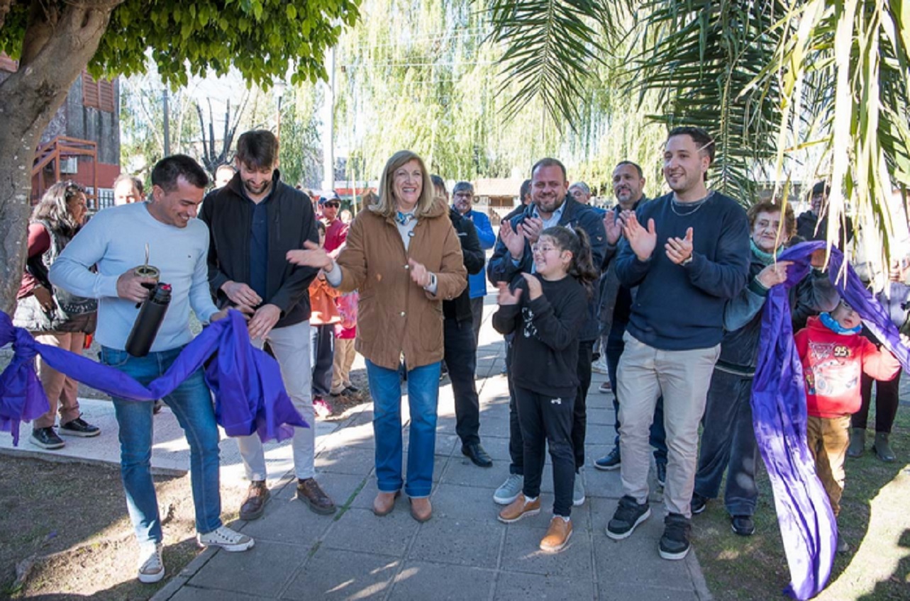 El Municipio renovó integralmente la Plaza de los Olivos