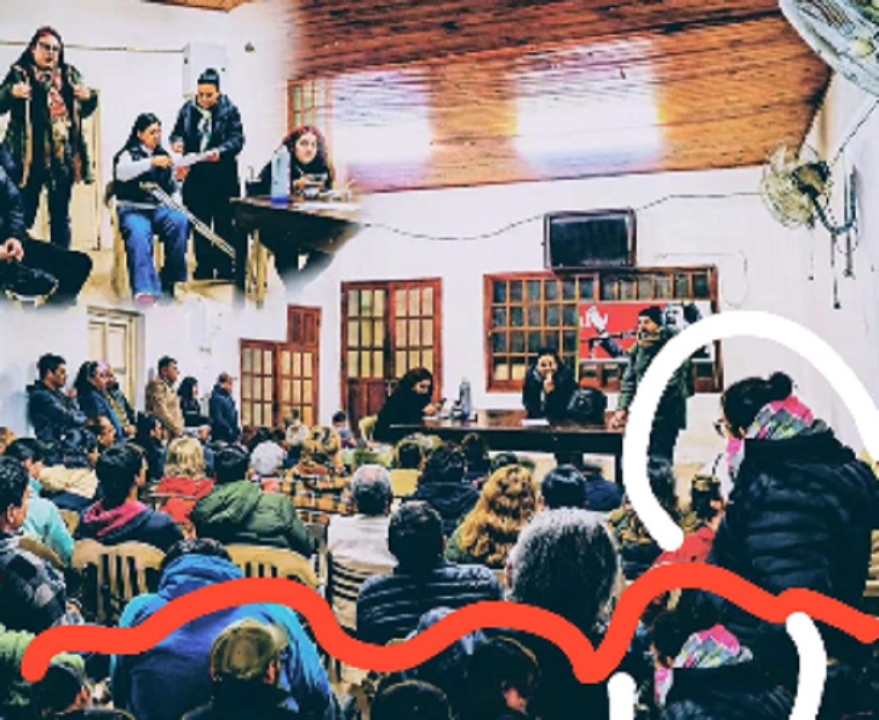 Como no fue gente, usaron IA para rellenar las fotos