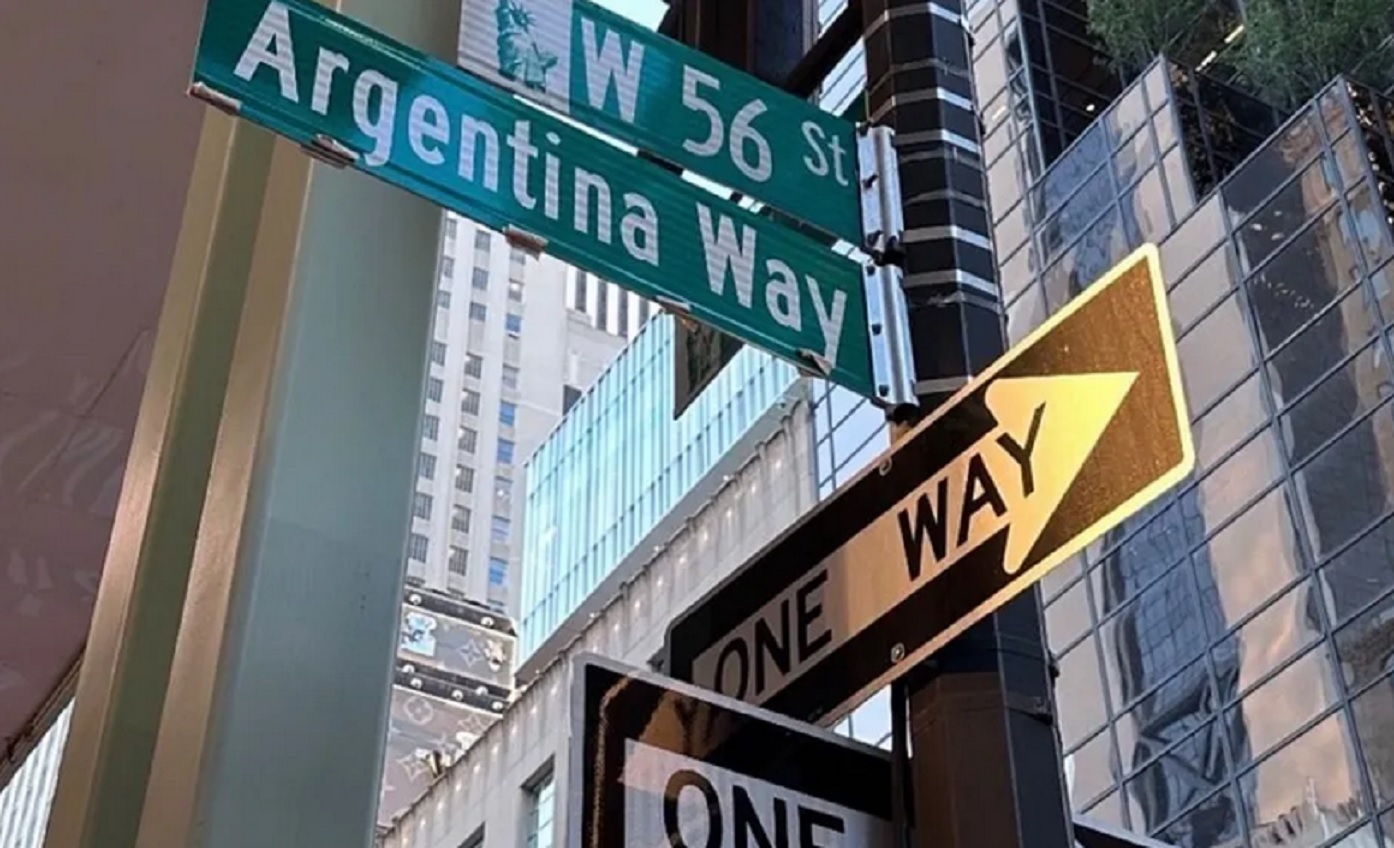 Argentina ya tiene su propia calle en Nueva York para celebrar los