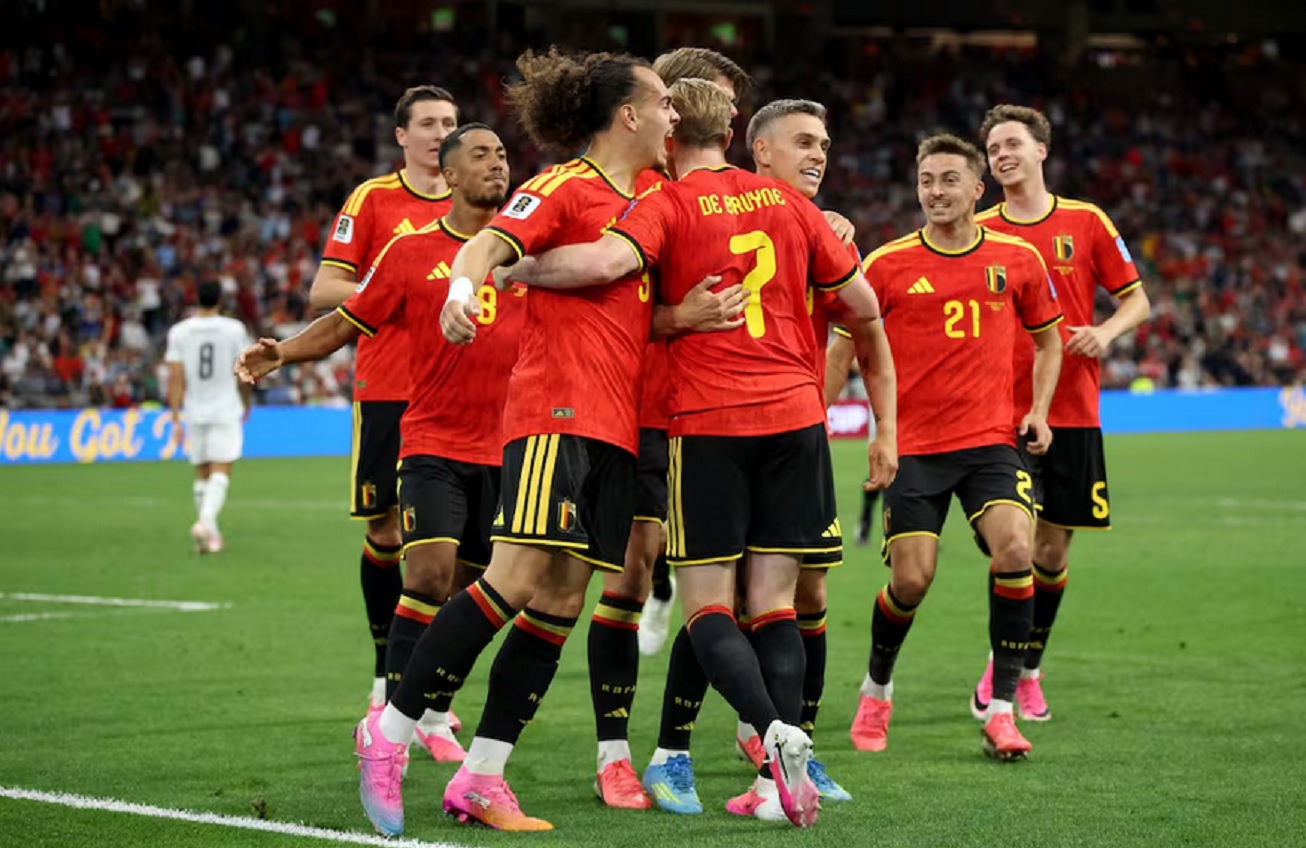 Bélgica goleó 5-1 a Nueva Zelanda