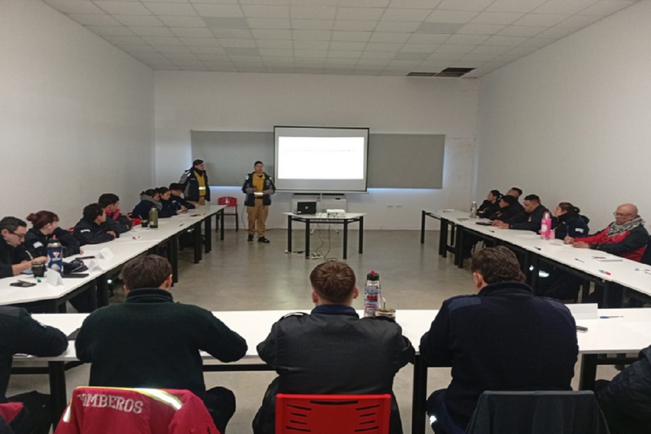 Se concretó en Villa Elisa el Curso Básico de Combatiente de Incendios Forestales