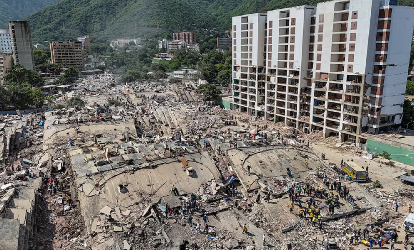 Asciende a 1.943 la cifra de muertos y a 10.571 los heridos por los terremotos en Venezuela