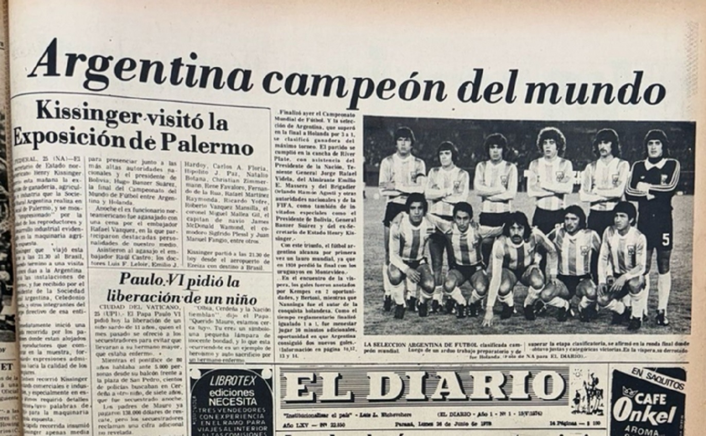 Invitan a una muestra sobre la historia de Argentina en los mundiales de fútbol