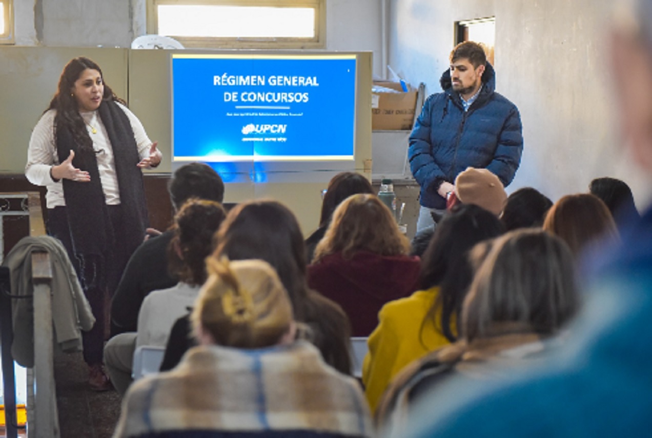 Reunión de UPCN en el Registro Civil: Los compañeros ven que el concurso es una herramienta que revaloriza su trabajo