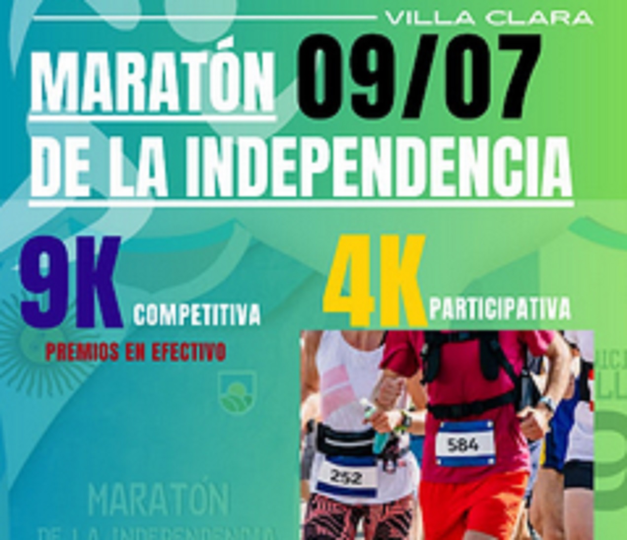 Declaran de interés legislativo el tradicional maratón de Villa Clara
