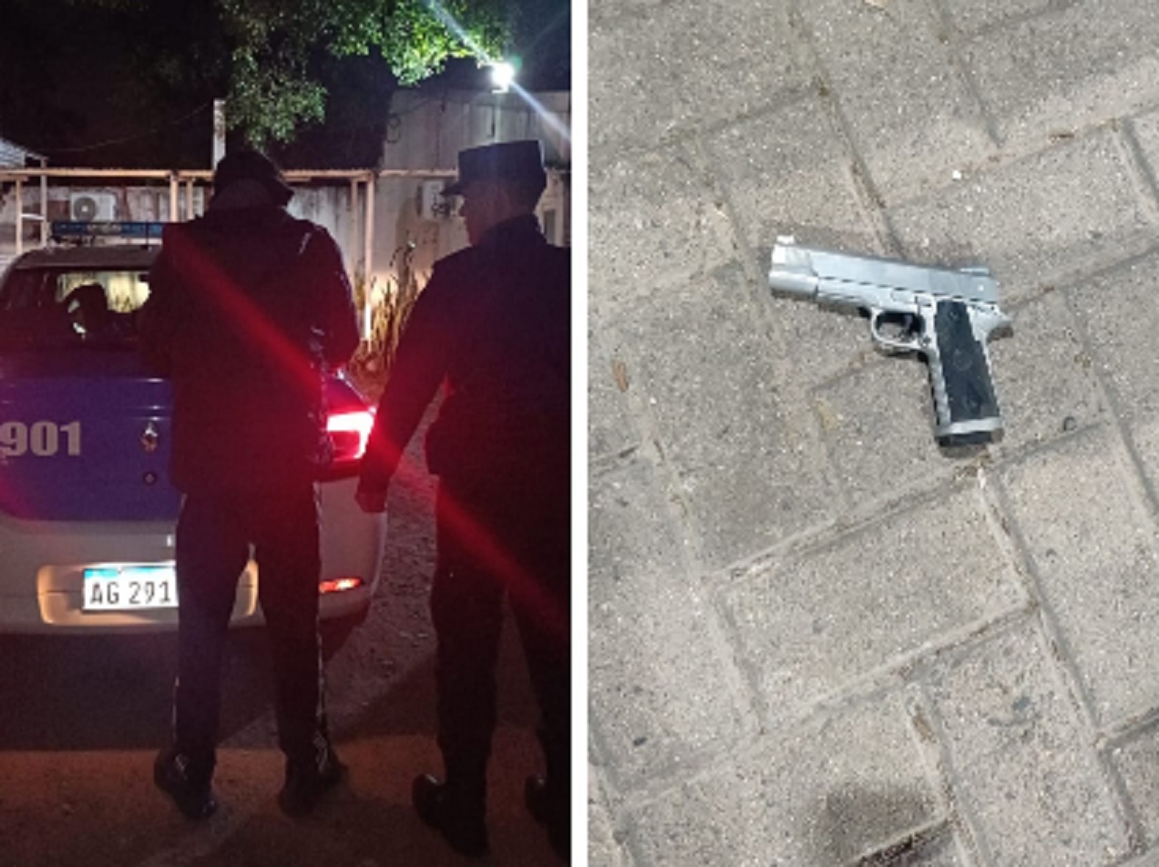 Circulaban en moto en contramano, evadieron control policial y fueron demorados