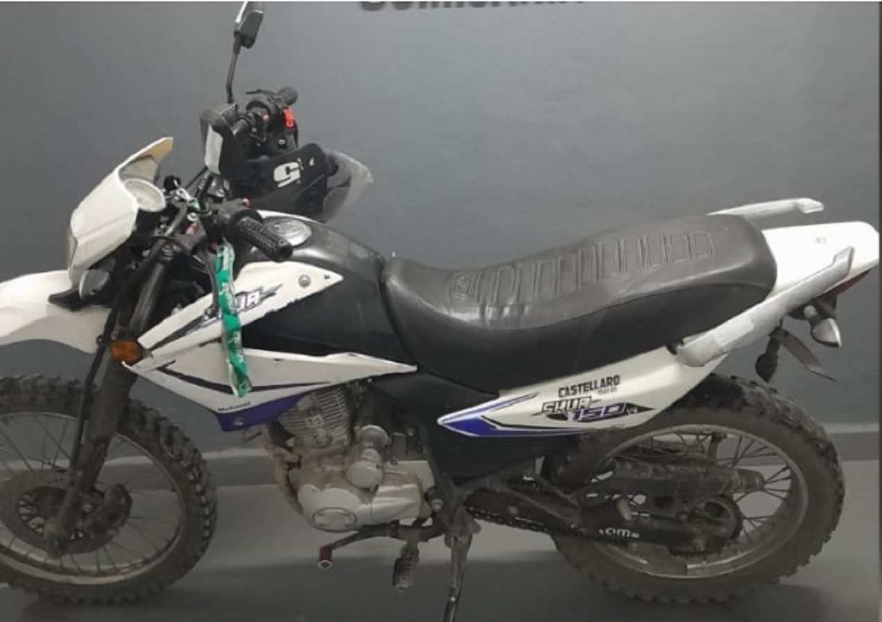 Dos detenidos. Recuperaron moto robada y secuestraron otra