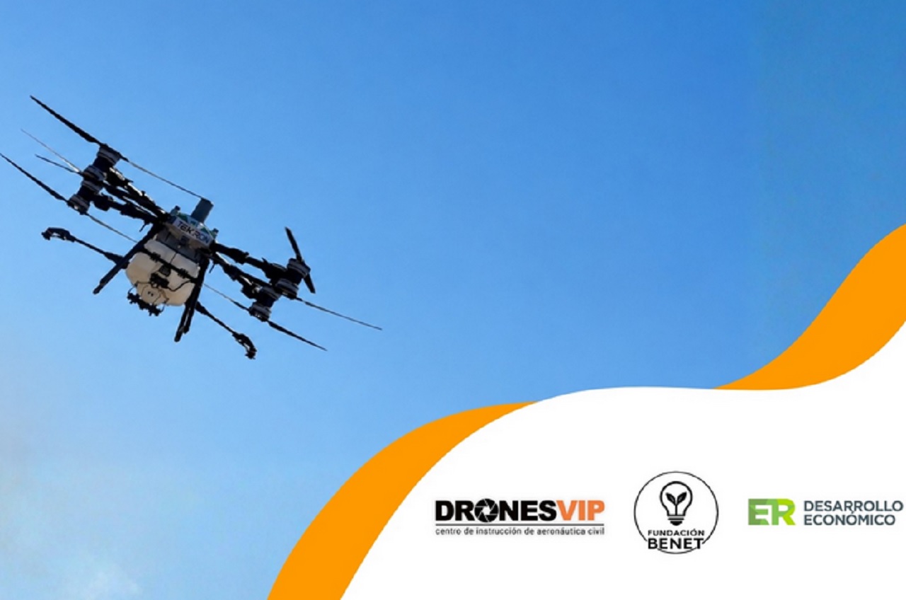 Se encuentra abierta la preinscripción al curso de Piloto de Drones agrícolas
