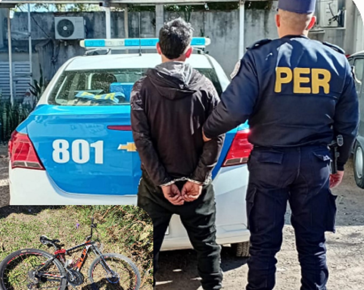 Recuperaron bicicleta robada y detuvieron al autor del hecho