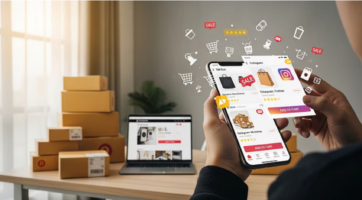 Las ventas de alimentos por Internet se dispararon casi 70% en lo que va del año