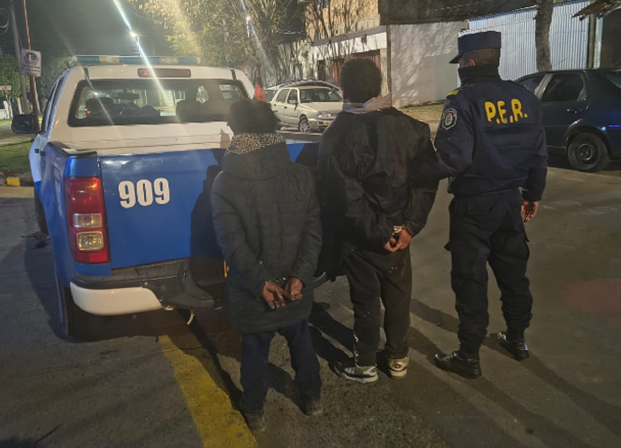 Dos detenidos por intento de robo en Barrio 500 Viviendas