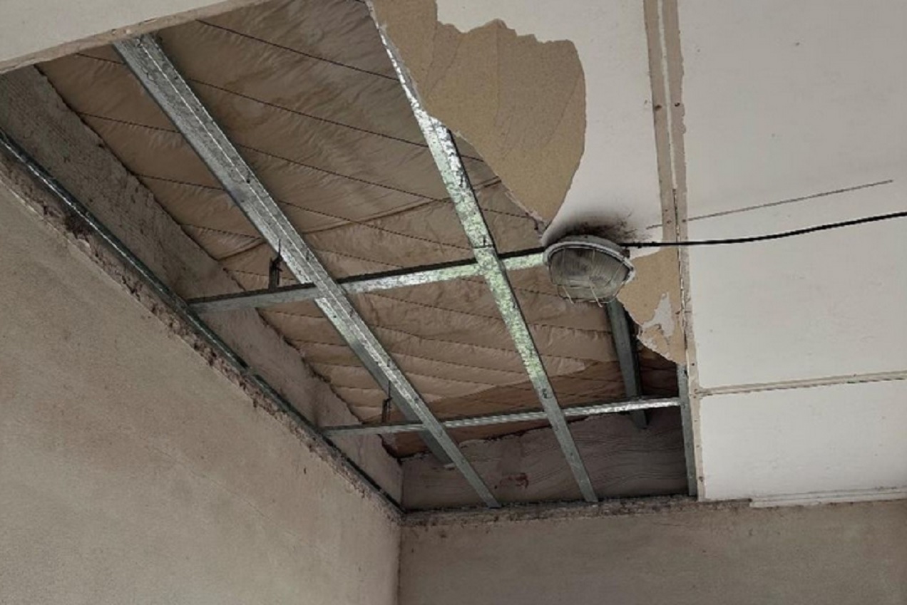 Repararán aulas y sectores afectados en escuela de Distrito Molino