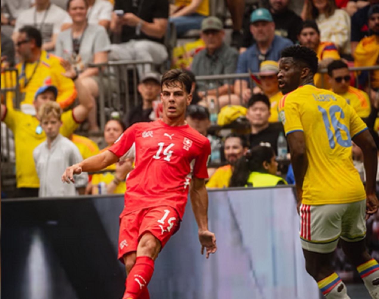 Suiza eliminó en penales a Colombia y enfrentará a Argentina