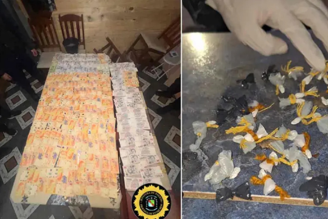 Cumplía prisión domiciliaria y fue detenido por vender droga en la casa