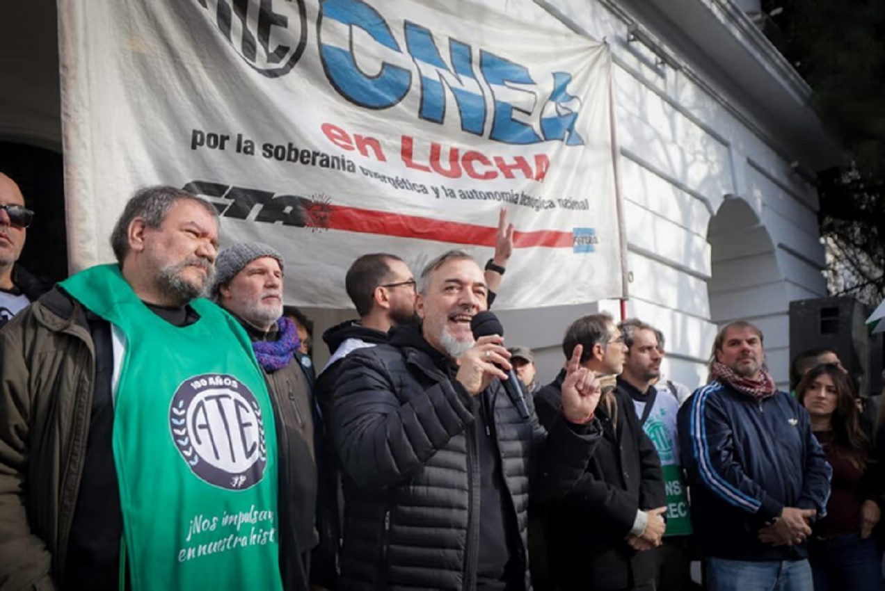 ATE convoca a un paro y caravana en rechazo a 100 despidos en la CNEA